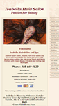 Mobile Screenshot of isabellabeautyinc.com